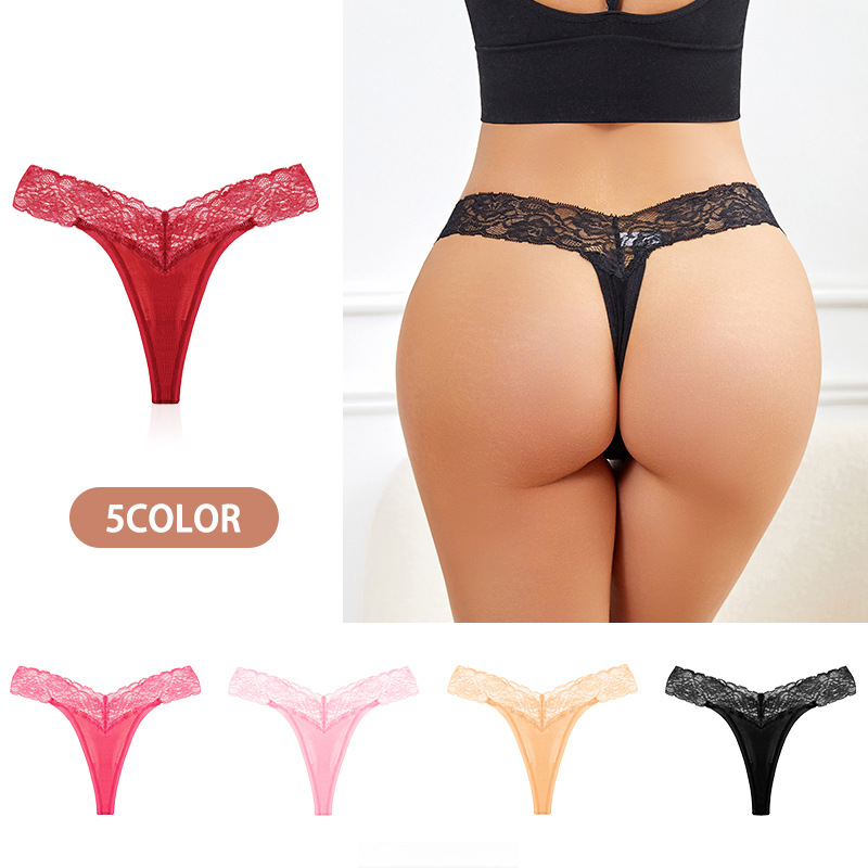 V-Lace Seduction Thong