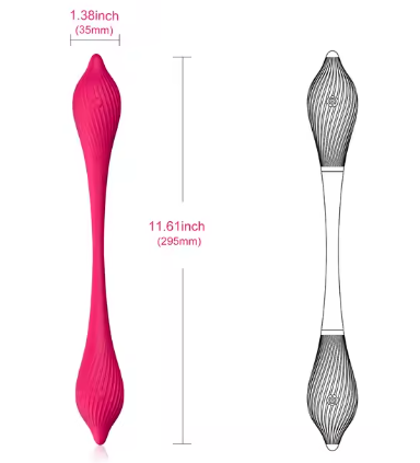 DuoLicious Dual Headed Egg Vibrator DuoLicious Dual Headed Egg Vibrator